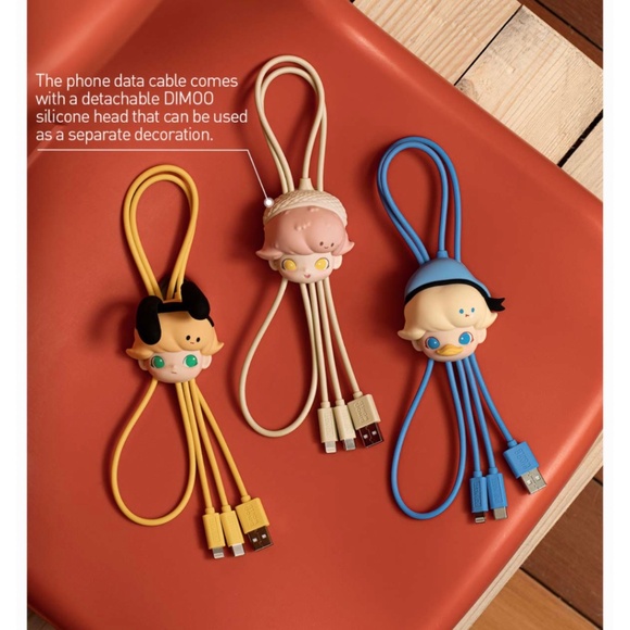 Popmart Dimoo x Disney 2x1 charging cable - Picture 7 of 11